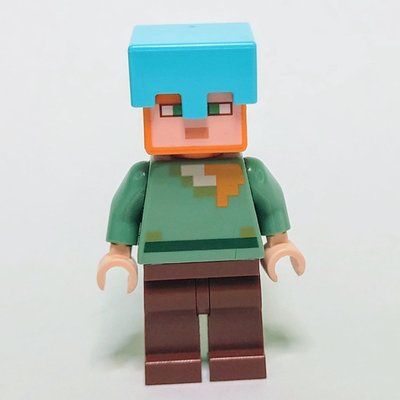 Figurine Alex with Medium Azure Helmet du set 21122