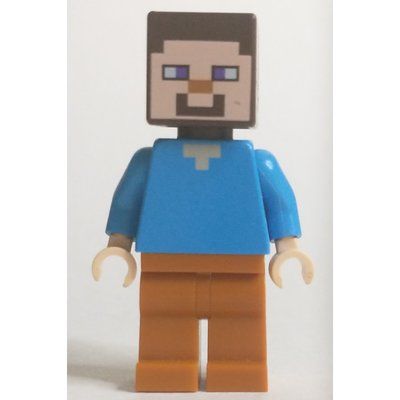 Figurine Steve with Dark Orange Legs du set 662407