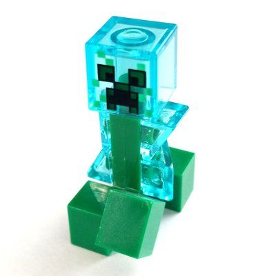 Figurine Charged Creeper du set 21137