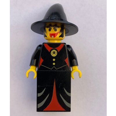 Minifiguur Witch (Fright Knights) - Willa, no Cape uit set 9376