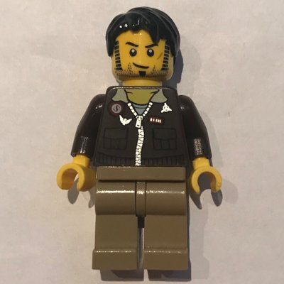 Figurine Jake Raines in Reddish Brown Jacket du set 7326