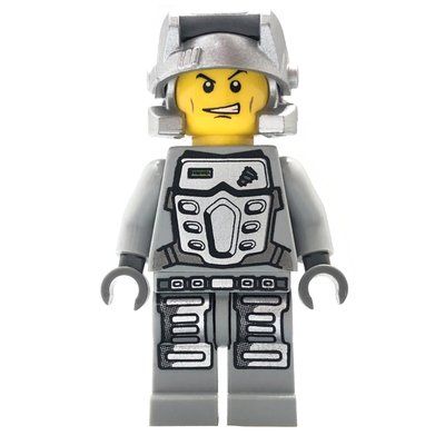 Figurine Doc, Light Bluish Gray du set 8191