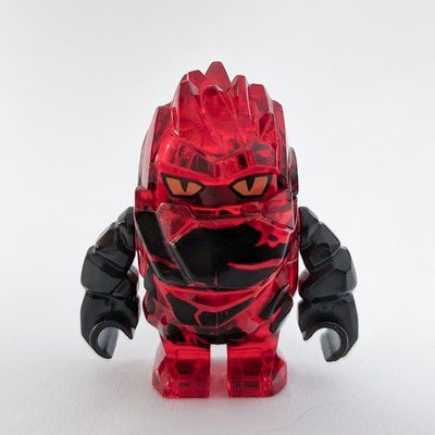 Minifigur Infernox, Trans-Red aus Set 8190