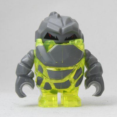 Minifiguur Sulfurix, Trans-Neon Green uit set 8959