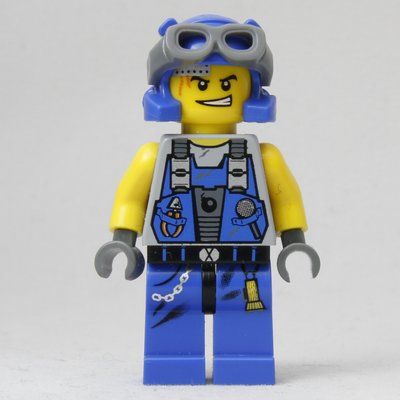 Figurine Power Miner, Duke, Goggles du set 8708