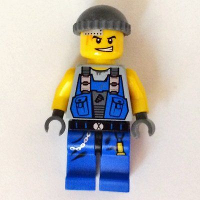 Figurine Power Miner, Engineer with Hat du set 8707