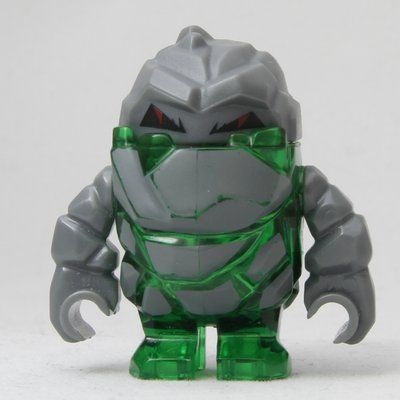 Figurine Boulderax, Trans-Green du set 8957