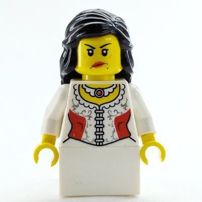 Figurine Maiden (Kingdoms) - Black Hair du set 9349