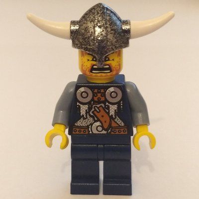 Minifigure Viking Blue Chess Pawn del set 851861