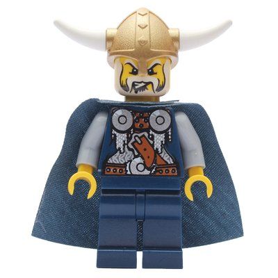 Minifigure Viking Blue Chess King del set 851861