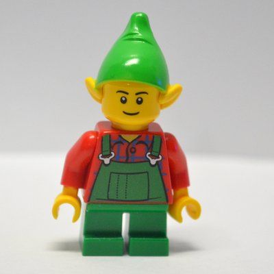 Figurine Elf, Green Overalls, Short Green Legs du set 10245