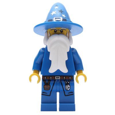 Minifigur Wizard (Kingdoms) - Blue, 3626b aus Set 7952