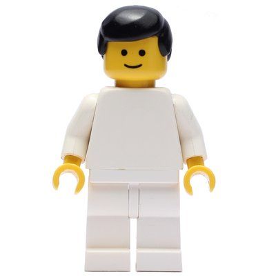 Figurine Soccer Player White Torso, White Legs 4 du set 3425