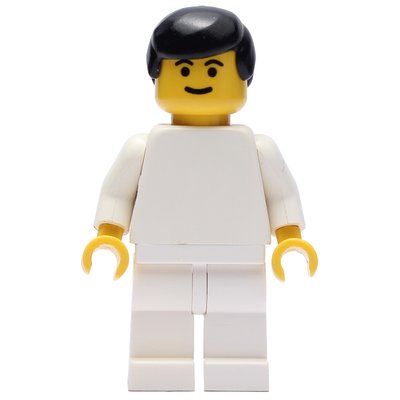 Figurine Soccer Player White Torso, White Legs du set 3425