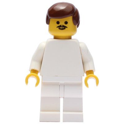 Figurine Soccer Player White Torso, White Legs 8 du set 3425