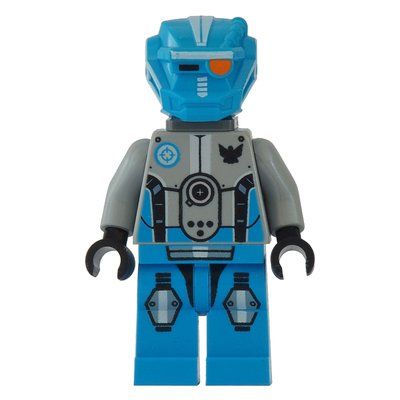Figurine Robot, Dark Azure with Neck Bracket du set 70709