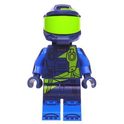 Minifigur Rex Dangervest, Spacesuit with Neck Bracket aus Set 70831