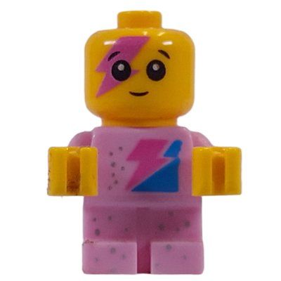 Minifigure Sparkle Baby, Bright Pink del set 70847