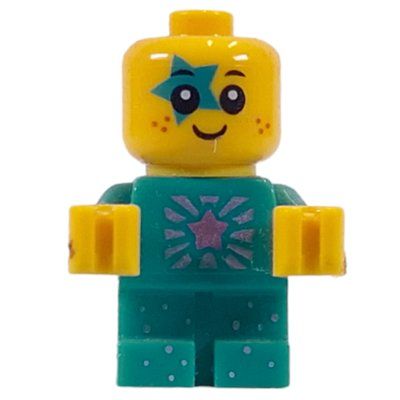 Minifigure Sparkle Baby, Dark Turquoise del set 70847