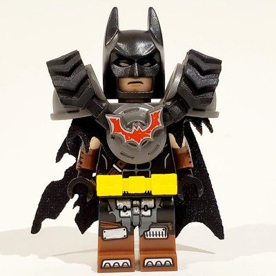 Minifigure Batman, Battle Armor, Brown Boots del set 70840