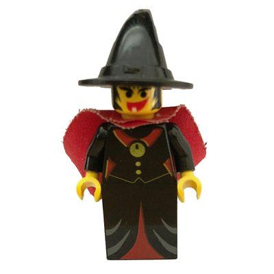 Minifigure Witch (Fright Knights) - Willa, Cape del set 6097
