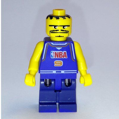 Figurine Basketball Player, Violet Torso, violet Legs 9 du set 3432