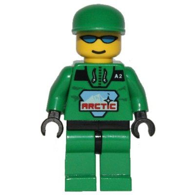 Figurine Arctic Crew, Green, Cap du set 6575