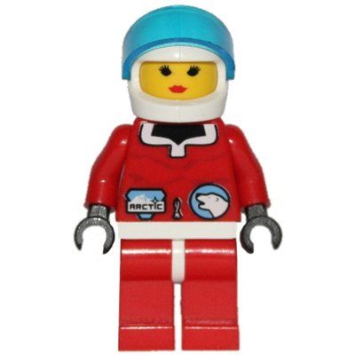 Figurine Arctic Crew, Red, Helmet and Visor du set 6575