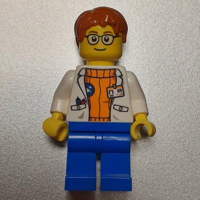 Minifiguur Arctic Explorer, Scientist uit set 60062