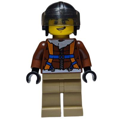 Figurine Arctic Explorer, Pilot, Black Helmet du set 60036