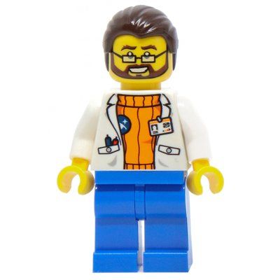 Figurine Arctic Explorer, Scientist, Beard du set 60036
