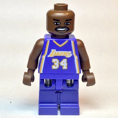 Figurine Shaquille O'Neal, Los Angeles Lakers #34, Violet du set 3433