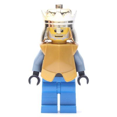 Minifigurka King Leo (Knights Kingdom I) - Armor z zestawu 10176
