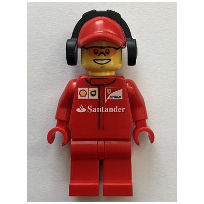 Minifigure Crew Member Ferrari, Sunglasses from set 75913