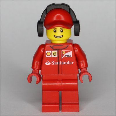 Minifigure Crew Member Ferrari from set 75913