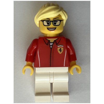 Figurine Engineer, Ferrari, Female du set 75882