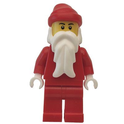 Minifigur Santa, Plain Red, White Hands aus Set 4428