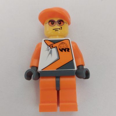 Minifigura Race Official 2 del set 8864