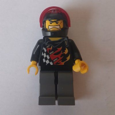 Minifigure Race Driver - Bart Blaster from set 8898