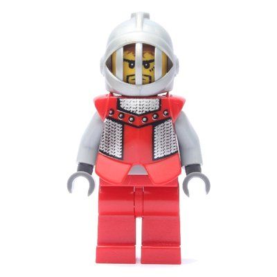 Minifigurka Knight (Knights Kingdom I) - Red Legs, Armor z zestawu 10176