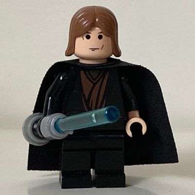Minifiguur Anakin Skywalker, Light-up Lightsaber [Complete Assembly] uit set 7257