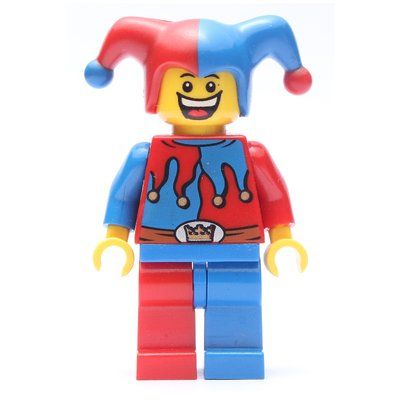 Figurine Jester, Red and Blue du set 7979