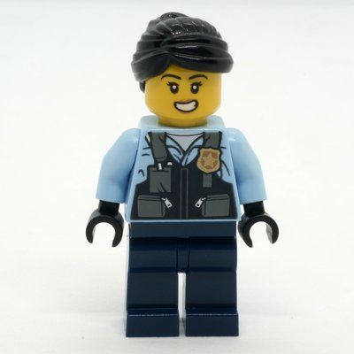 Minifigura Rooky Partnur, Black Hair del set 60244