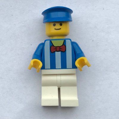 Figurine Blue Torso, White Legs, Blue Hat du set 10232