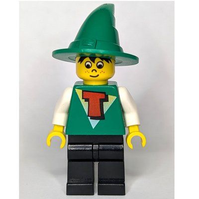 Figurine Timmy - Green Wizard Hat, Black Legs du set 4274