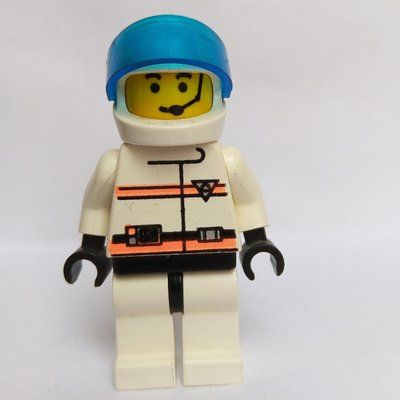 Figurine Res-Q Man, White Helmet with Visor, Headset du set 6462