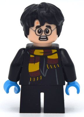 Figurine Harry Potter, Long Gryffindor Robe with Scarf du set 75979