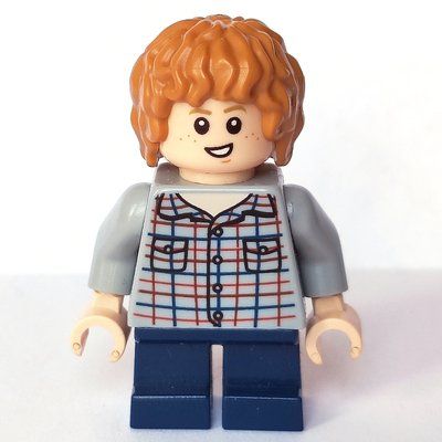 Minifigure Gray Mitchell with Short Legs from set 75941