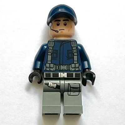 Figurine ACU Trooper, Dark Blue Shirt with Straps, Dark Blue Cap du set 76942