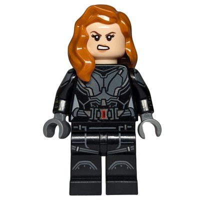 Figurine Black Widow, Black Jumpsuit, Silver Highlights du set 76166